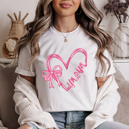 Unisex t-shirt-Mama Heart — A Little Love for Mom